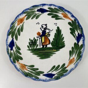 Blue Ridge Southern Pottery 6.25" Bread Plate French Peasants